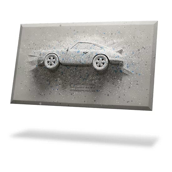 Sculpture murale 36" - Porsche Carrera RS 2.7 n°7 - Advanced Canvas