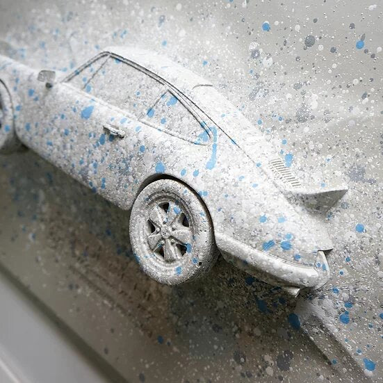 Sculpture murale 36" - Porsche Carrera RS 2.7 n°7
