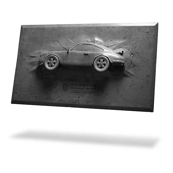 Sculpture murale 36" - Porsche Carrera RS 2.7 n°8 - Advanced Canvas