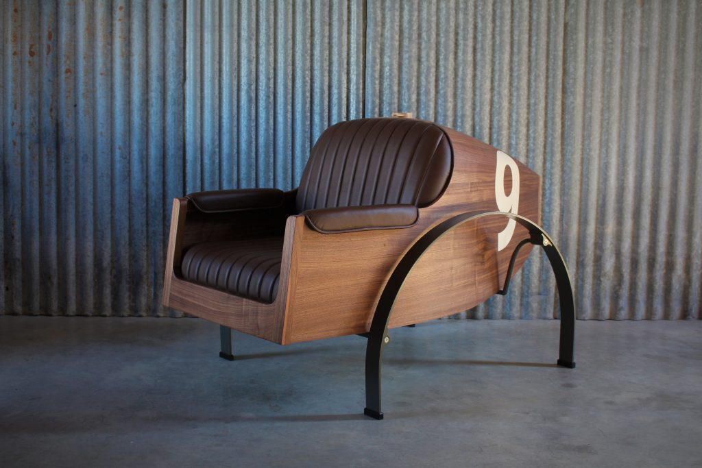 Le FAUTEUIL Type 35 noyer d'Amérique - Atelier Stéphane Carton - ONIRIC