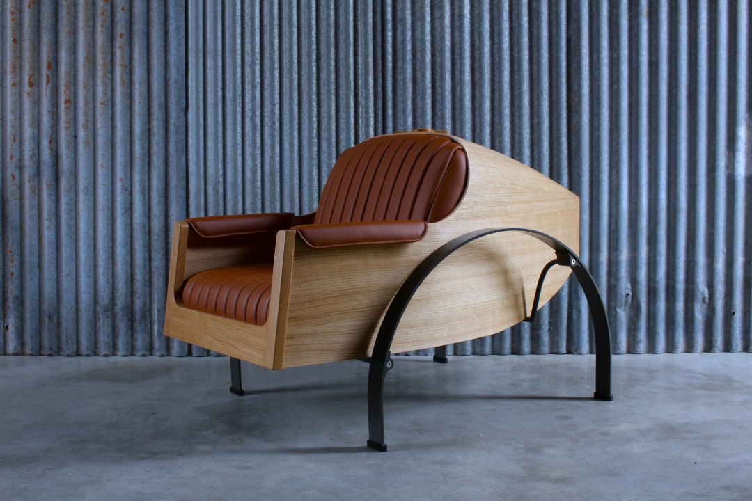 Le FAUTEUIL Type 35 chêne - Atelier Stéphane Carton - ONIRIC
