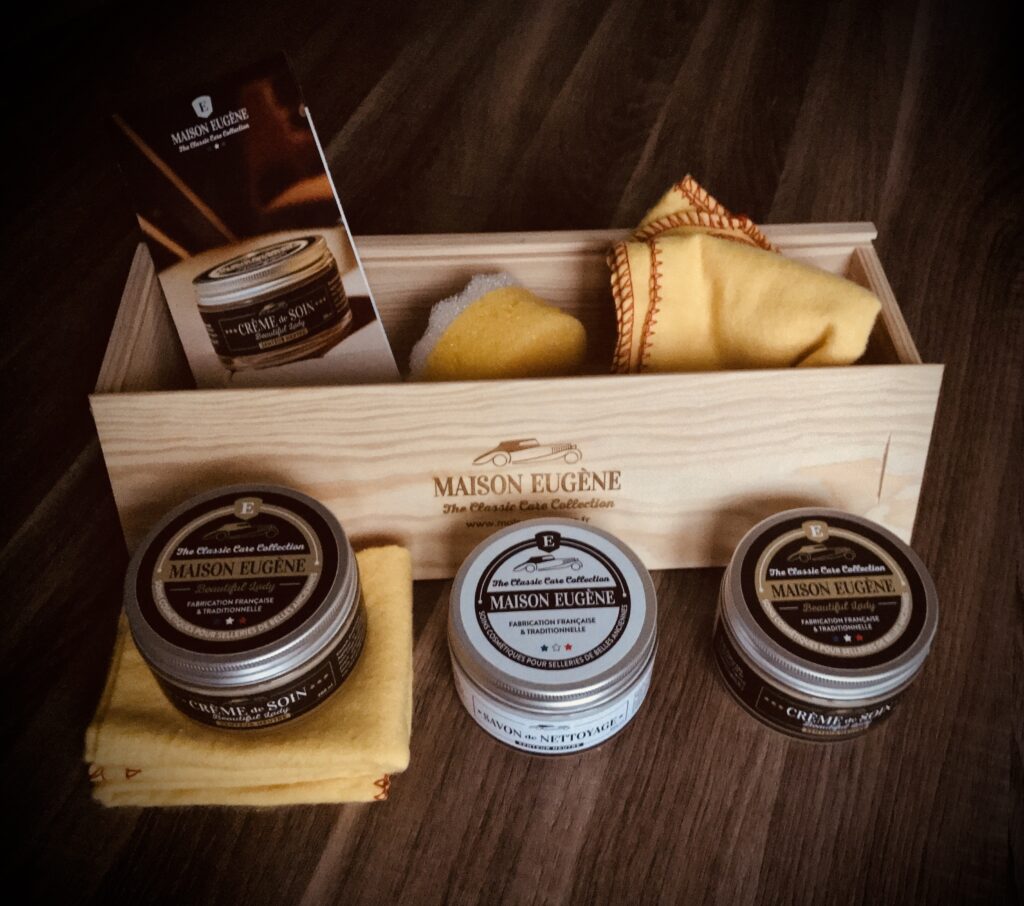 Coffret entretien cuirs anciens "La Limousine" - collection Beautiful Lady