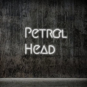 Ouvrir l&#39;image dans le diaporama, Néon lumineux &quot;PETROL HEAD&quot; par ONIRIC et La Maison du néon - néon décoratif couleurs au choix
