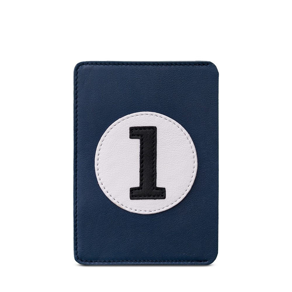 Protège passeport en cuir couleurs et numéros style vintage - E2R - ONIRIC