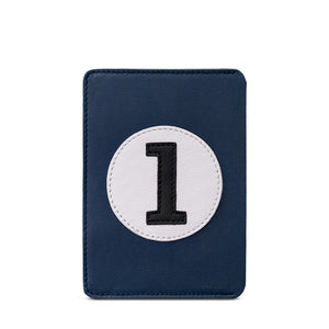 Ouvrir l&#39;image dans le diaporama, Protège passeport en cuir couleurs et numéros style vintage - E2R - ONIRIC
