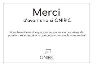 carte cadeau ONIRIC