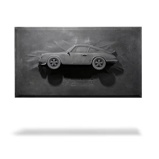 Sculpture murale 36" - Porsche Carrera RS 2.7 n°31 - Advanced Canvas - ONIRIC